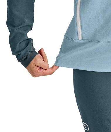 Zimná bunda Ortovox Punta Berrino Hooded Jacket W Dark Arctic Grey