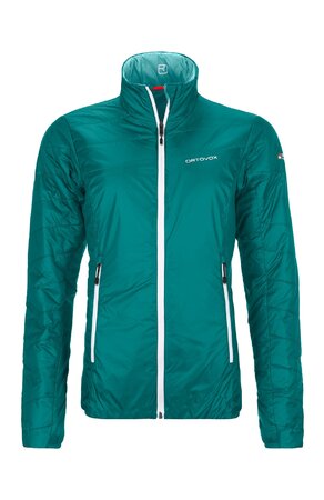 Dámska bunda Ortovox Swisswool Piz Bial Jacket W Pacific Green