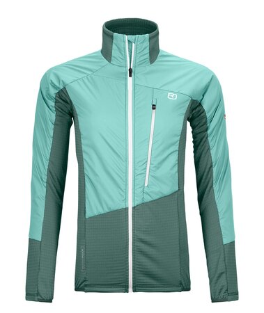 Dámska bunda Ortovox Westalpen Swisswool Hybrid Jacket W Dark Arctic Grey