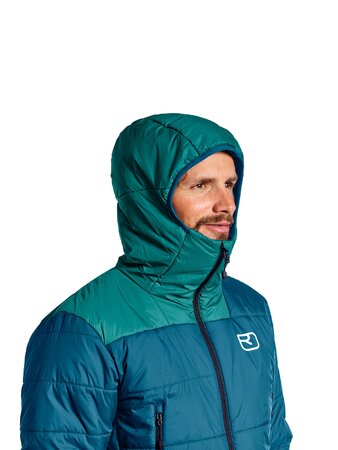 Pánska bunda Ortovox Zinal Jacket Petrol Blue