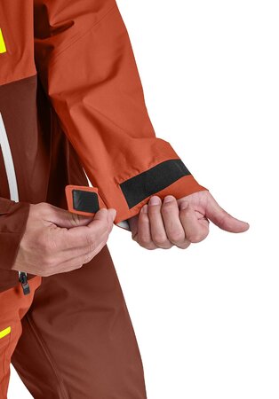 Pánska bunda Ortovox 3L Ortler Jacket M Clay Orange