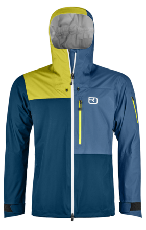 Pánska bunda Ortovox 3L Ortler Jacket M Petrol Blue