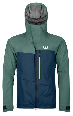 Pánska bunda Ortovox 3L Ravine Shell Jacket Deep Ocean