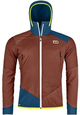 Bunda Ortovox Col Becchei Hybrid Jacket M Clay Orange Bunda Ortovox Col Becchei Hybrid Jacket M Clay Orange