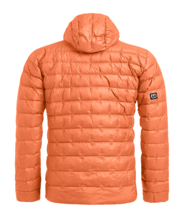 Zimná bunda Ortovox Downwool 180 Hooded Jacket M Faded Tangerine