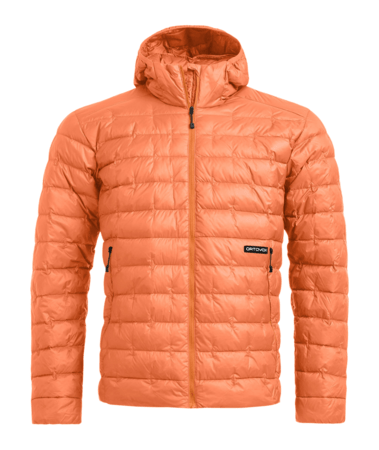 Zimná bunda Ortovox Downwool 180 Hooded Jacket M Faded Tangerine