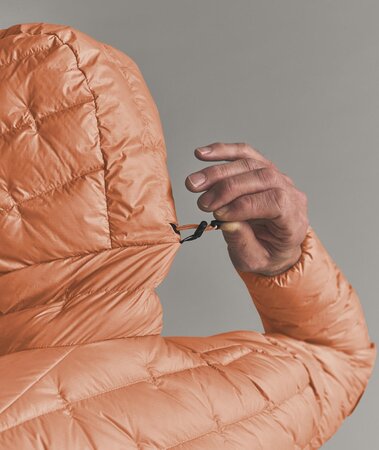 Zimná bunda Ortovox Downwool 180 Hooded Jacket M Faded Tangerine