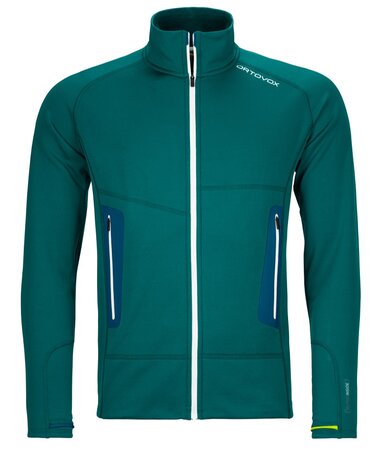 Bunda Ortovox Fleece Light Jacket Pacific Green