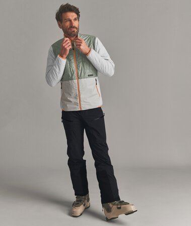 Zimná bunda Ortovox Ortler Metawool 60 Rev Jacket M Green Sage