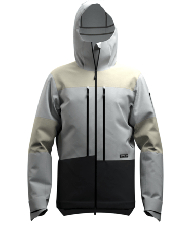 Lyžiarska bunda Ortovox Ravine Free 3L Jacket M Grey Ice