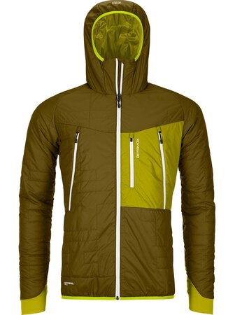 Pánska bunda Ortovox Swisswool Piz Boè Jacket M Green Moss