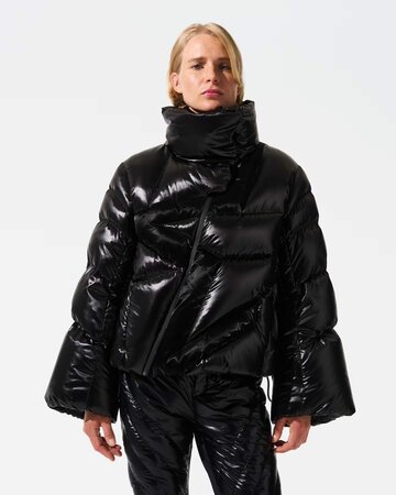 Lyžiarska bunda Perfect Moment Ariel Ski Bomber Jet Black Lyžiarska bunda Perfect Moment Ariel Ski Bomber Jet Black