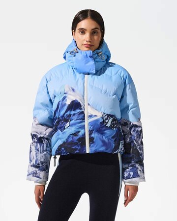 Lyžiarska bunda Perfect Moment Mountain Puffer Ski Jacket Ski Lift Print Lyžiarska bunda Perfect Moment Mountain Puffer Ski Jacket Ski Lift Print