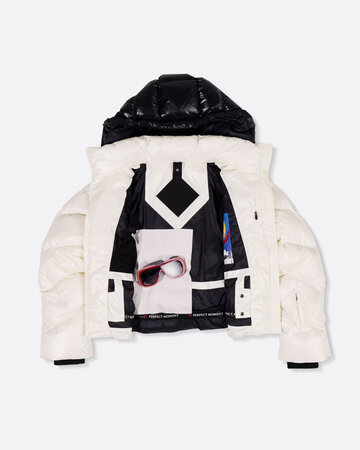 Lyžiarska bunda Perfect Moment Mountain Puffer Ski Jacket Snow White