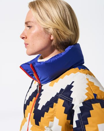 Lyžiarska bunda Perfect Moment Nevada Duvet Chevron/Canary Yellow