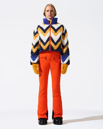 Lyžiarska bunda Perfect Moment Nevada Duvet Chevron/Canary Yellow
