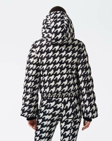 Lyžiarska bunda Perfect Moment Polar Flare Ski Jacket II Houndstooth Black/Snow White