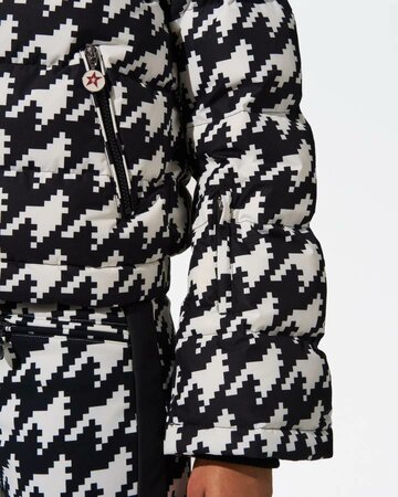 Lyžiarska bunda Perfect Moment Polar Flare Ski Jacket II Houndstooth Black/Snow White