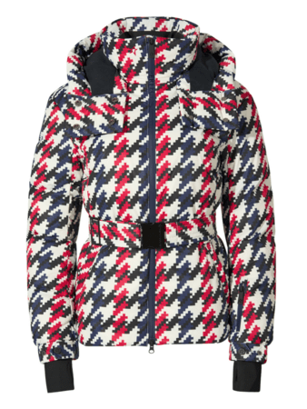 Lyžiarska bunda Perfect Moment Candice Ski Parka Houndstooth