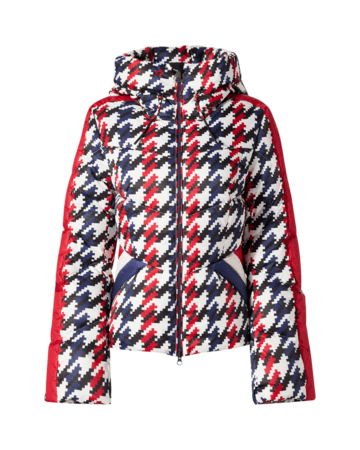 Lyžiarska bunda Perfect Moment Duvet Houndstooth