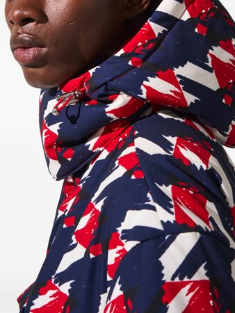 Lyžiarska bunda Perfect Moment Thom Insulated Popover Ski Jacket Spray Houndstooth/Red