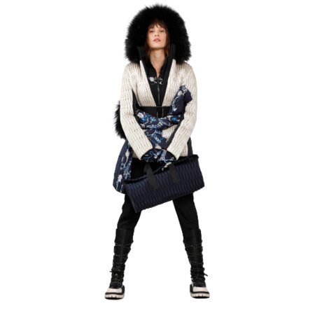 Zimná bunda Poivre Blanc Hybrid Ski Jacket Glow Nacre White