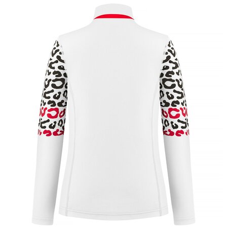 Zimná bunda Poivre Blanc Stretch Fleece Jacket Leopard White 2