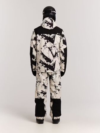 Lyžiarska bunda Protest PRTFaded Kit Offwhite