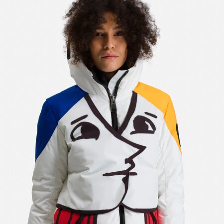 Dámska bunda Rossignol JCC Women's Kisstelbajac Down Jacket White