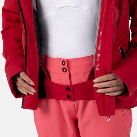 Zimná bunda Rossignol W Blackside Puffy Jkt Ruby Red