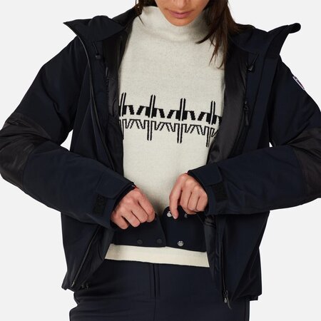 Lyžiarska bunda Rossignol W Ciastel Black