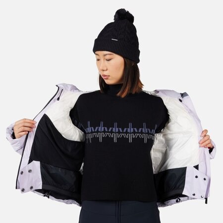 Lyžiarska bunda Rossignol W Daille Down Galactic Lilac