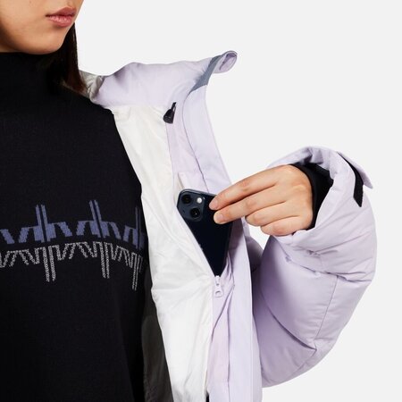 Lyžiarska bunda Rossignol W Daille Down Galactic Lilac