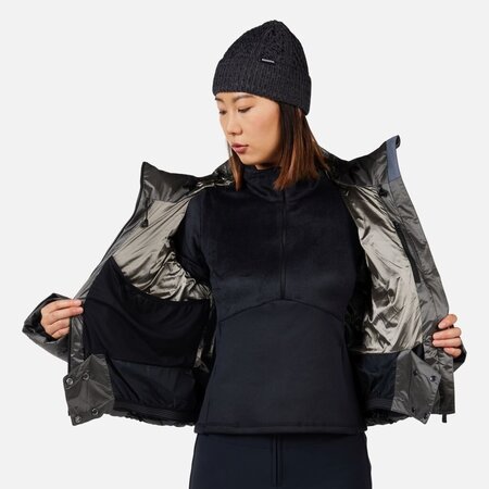 Lyžiarska bunda Rossignol W Daille Down Silver