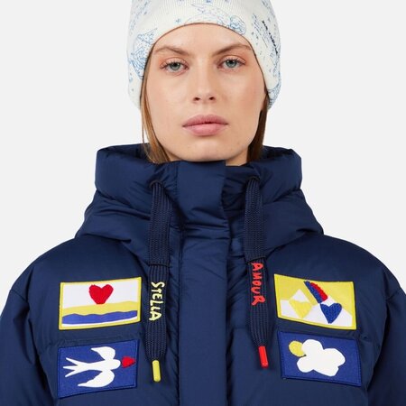 Lyžiarska bunda Rossignol W JCC Allsnow Down Cosmic Blue