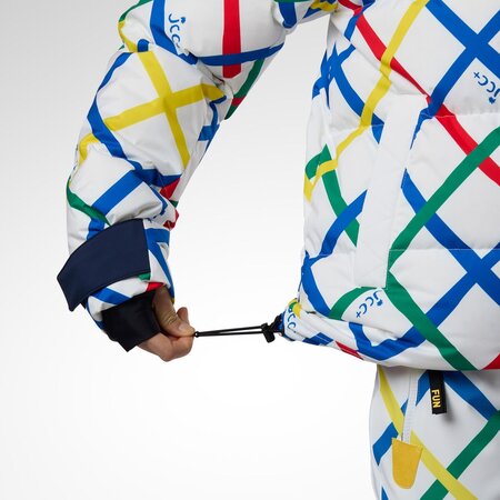 Lyžiarska bunda Rossignol W JCC Allsnow Down Ski Jacket JCC Multicolor Print
