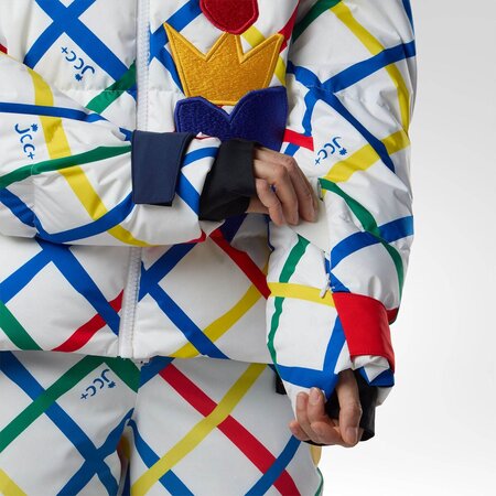 Lyžiarska bunda Rossignol W JCC Allsnow Down Ski Jacket JCC Multicolor Print