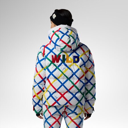 Lyžiarska bunda Rossignol W JCC Allsnow Down Ski Jacket JCC Multicolor Print