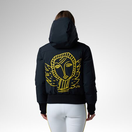 Lyžiarska bunda Rossignol W JCC Bomber Ski Jacket Black