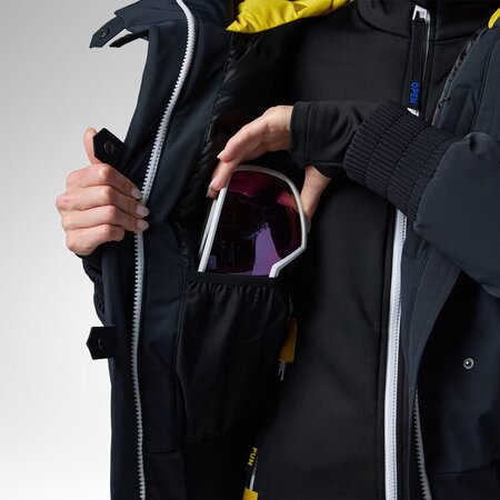 Lyžiarska bunda Rossignol W JCC Bomber Ski Jacket Black