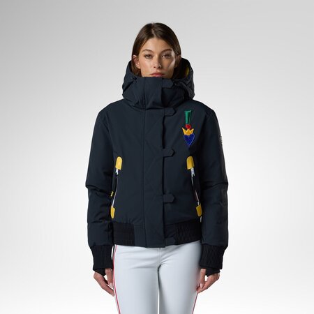 Lyžiarska bunda Rossignol W JCC Bomber Ski Jacket Black