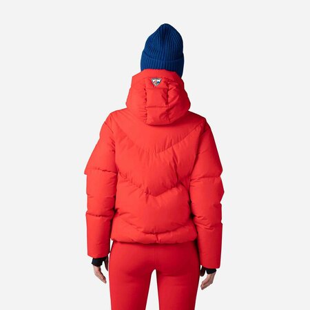 Dámska bunda Rossignol W Modul Down Bomber JKT Red