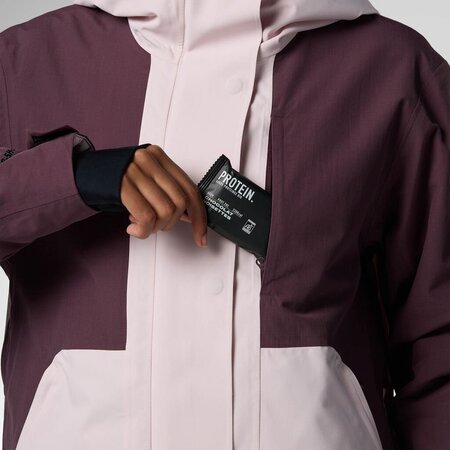 Lyžiarska bunda Rossignol W Outerlimits Insulated Jacket Pale Lilac