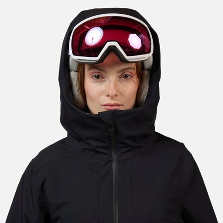 Lyžiarska bunda Rossignol W Rochrun Insulated Black