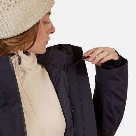 Lyžiarska bunda Rossignol W Rochrun Insulated Black