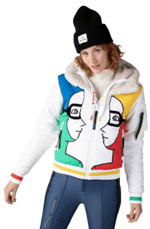 Dámska bunda Rossignol W Space Bomber Jkt White
