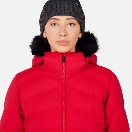 Lyžiarska bunda Rossignol W Staci Insulated Ruby Red