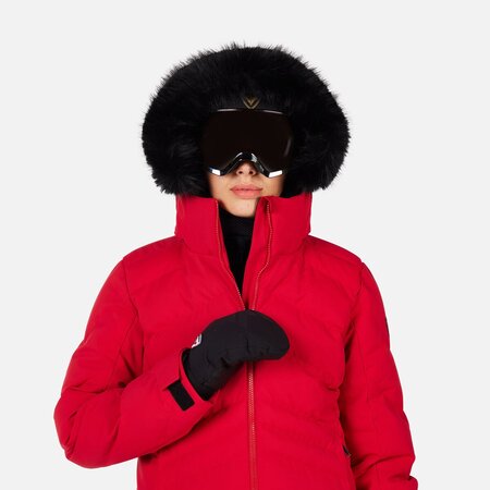 Lyžiarska bunda Rossignol W Staci Insulated Ruby Red