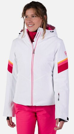 Zimná bunda Rossignol W Strawpile Jkt White Zimná bunda Rossignol W Strawpile Jkt White