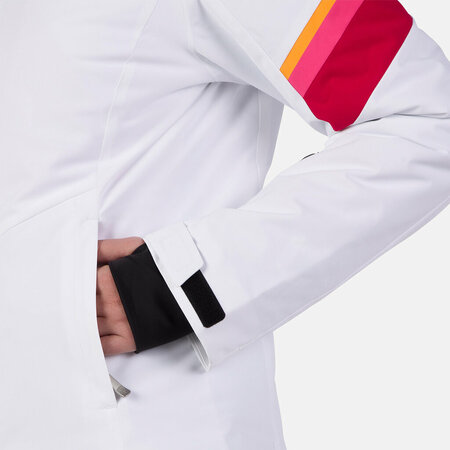 Zimná bunda Rossignol W Strawpile Jkt White Zimná bunda Rossignol W Strawpile Jkt White